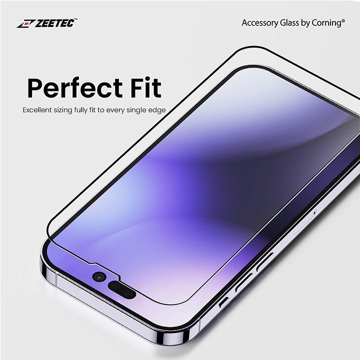 ZEETEC Accessory By Corning Tempered Glass Screen Protector for iPhone