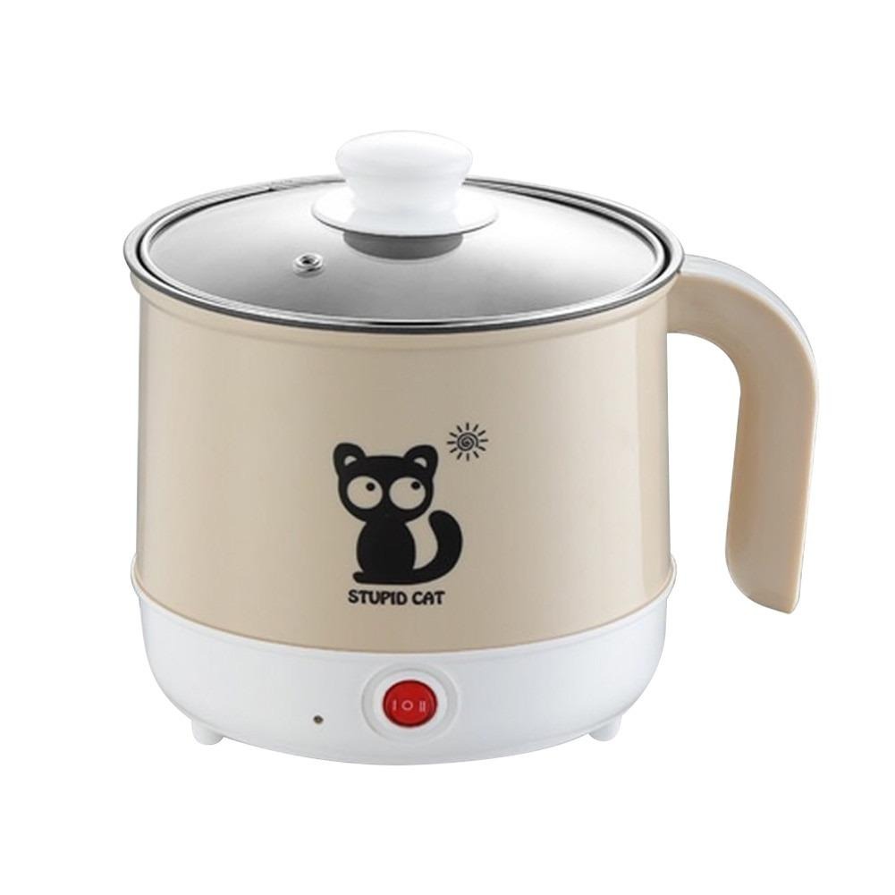 [1769] Mini Electric Cooker Pot For Cooking Rice, Instant Noodles
