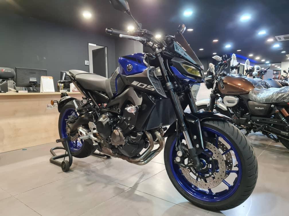 Yamaha mt store 09 2020 blue