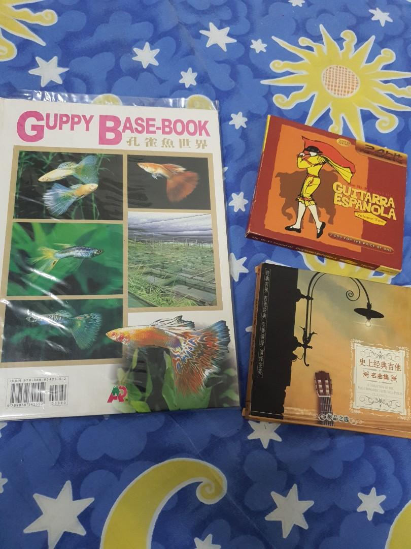 2 Cd 1 Guppy Book 史上经典吉他名曲集 Guitar Music A Collection Of The Most Romantic Solo Pieces Hobbies Toys Music Media Cds Dvds On Carousell
