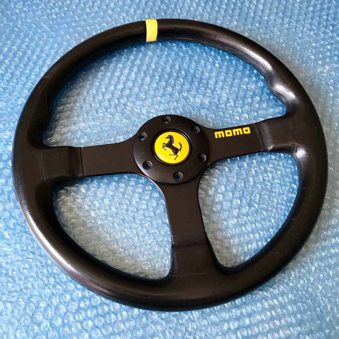 MOMO Cavallino Ferrari Steering Wheel RARE 380mm Brock
