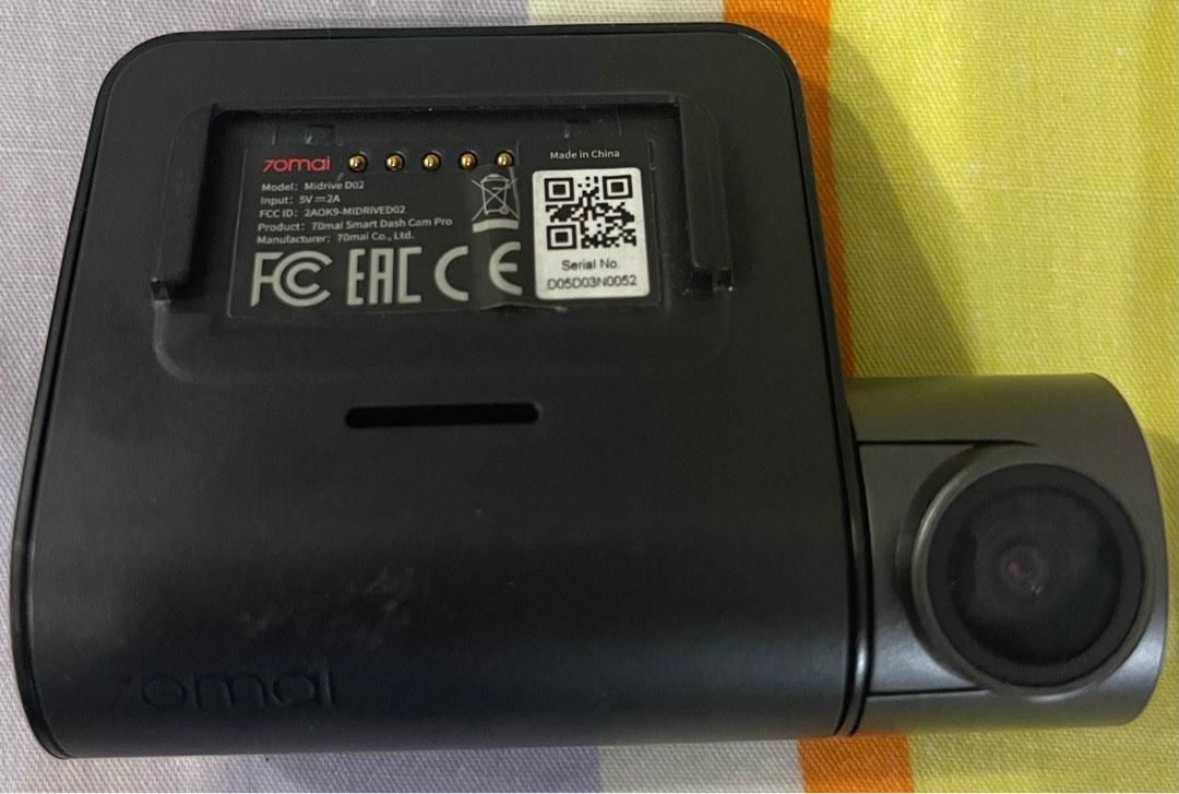 70mai Dash Cam Pro (Midrive D02), Car Accessories, Accessories on Carousell