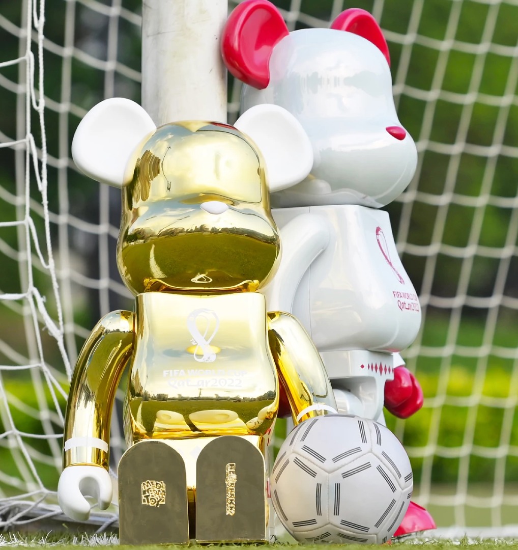 BE＠RBRICK WORLD CUP 2022 WHITECHROME - その他