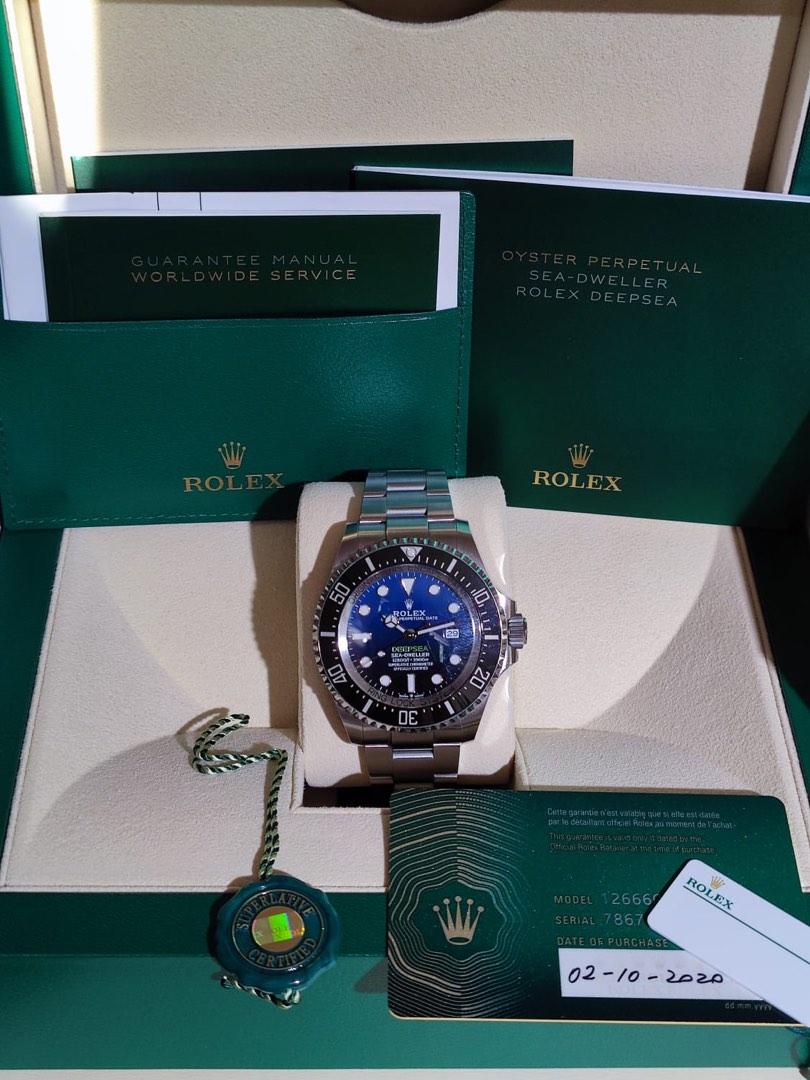 Rolex best sale deepsea 12666