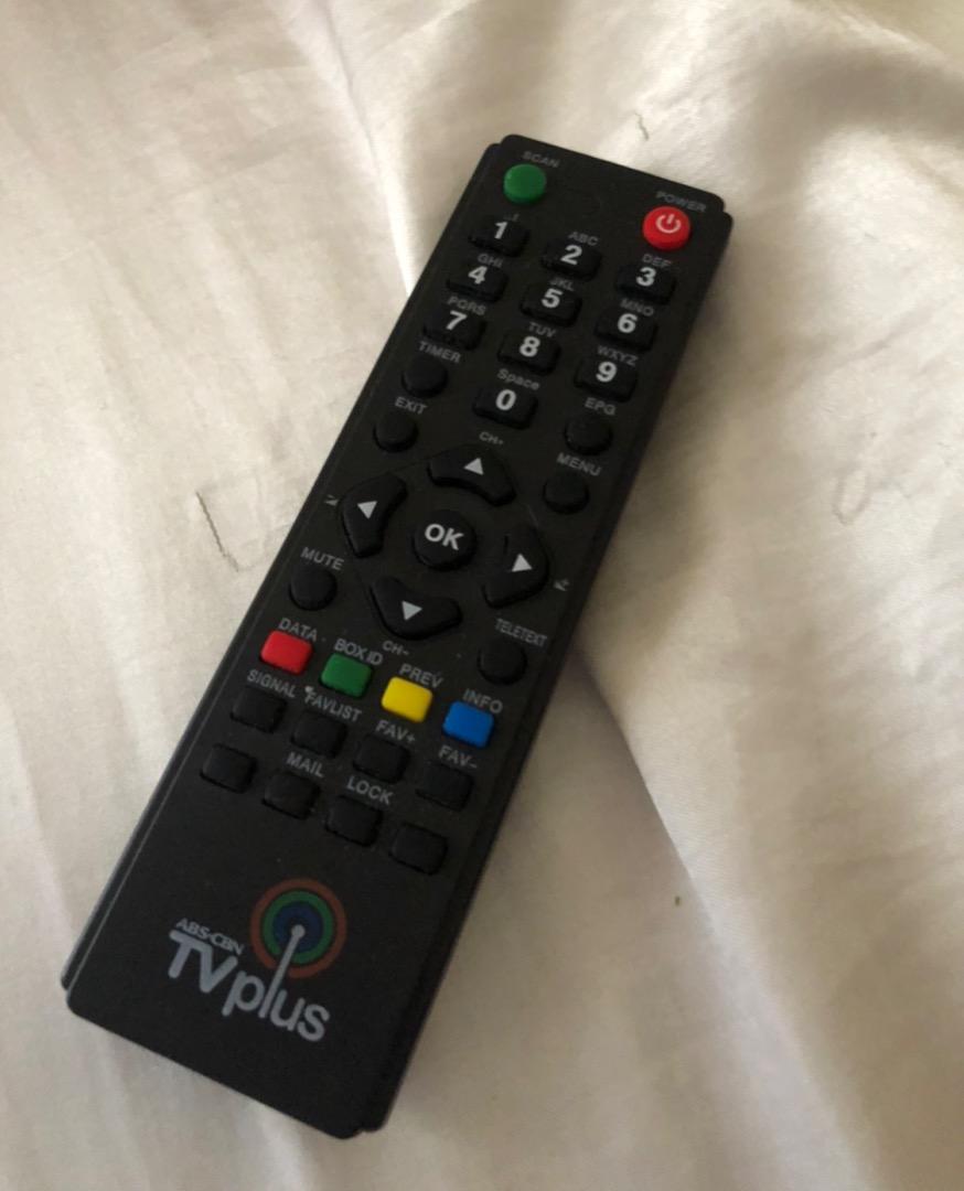 ABS CBN TV plus remote control TV Remote, TV & Home Appliances, TV