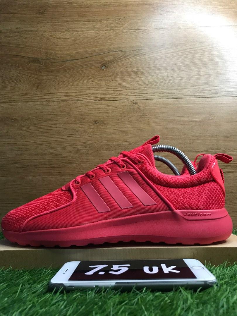 Adidas neo cloudfoam red store