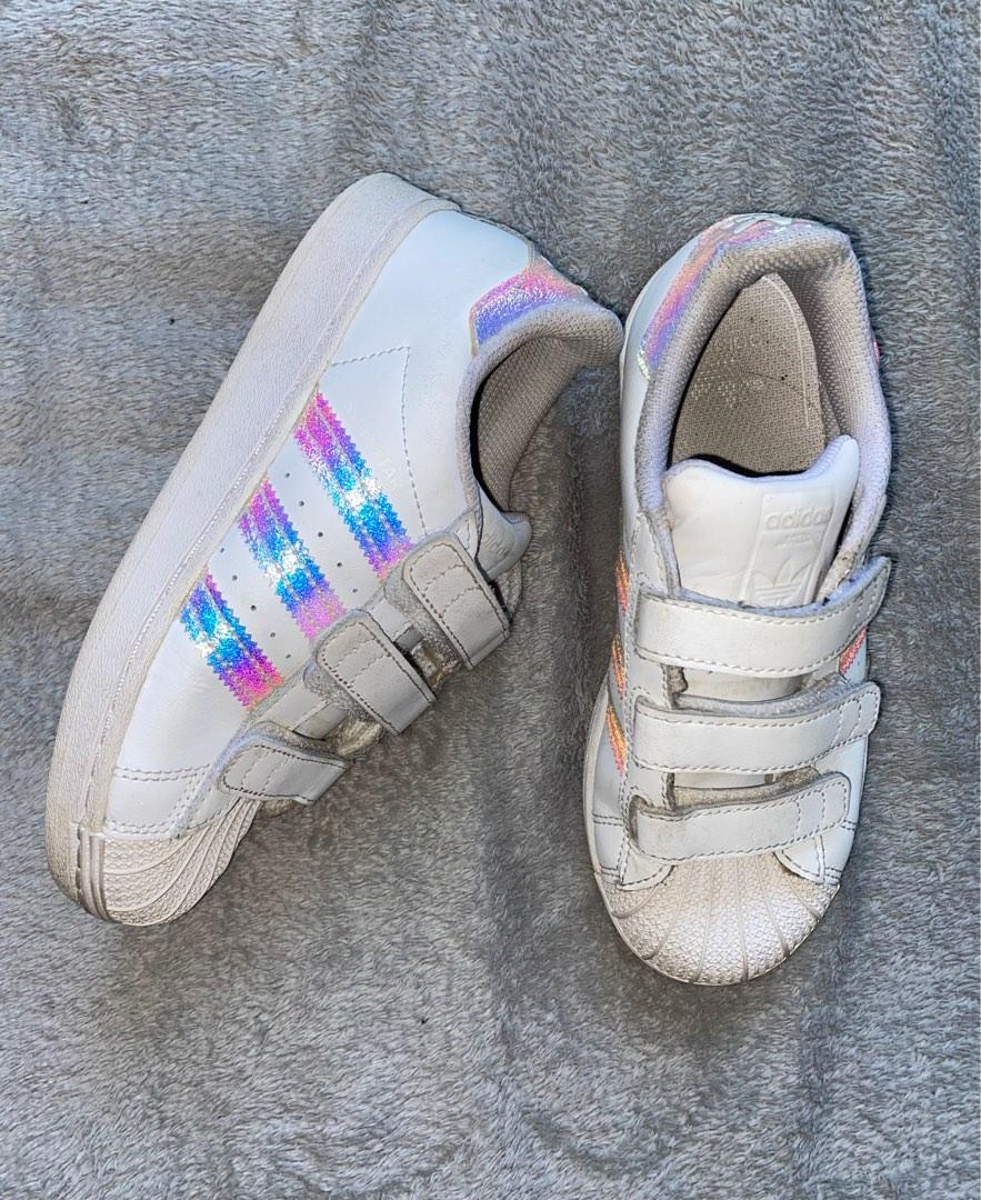 childrens adidas superstar iridescent