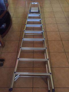 Aluminum 9 steps ladder