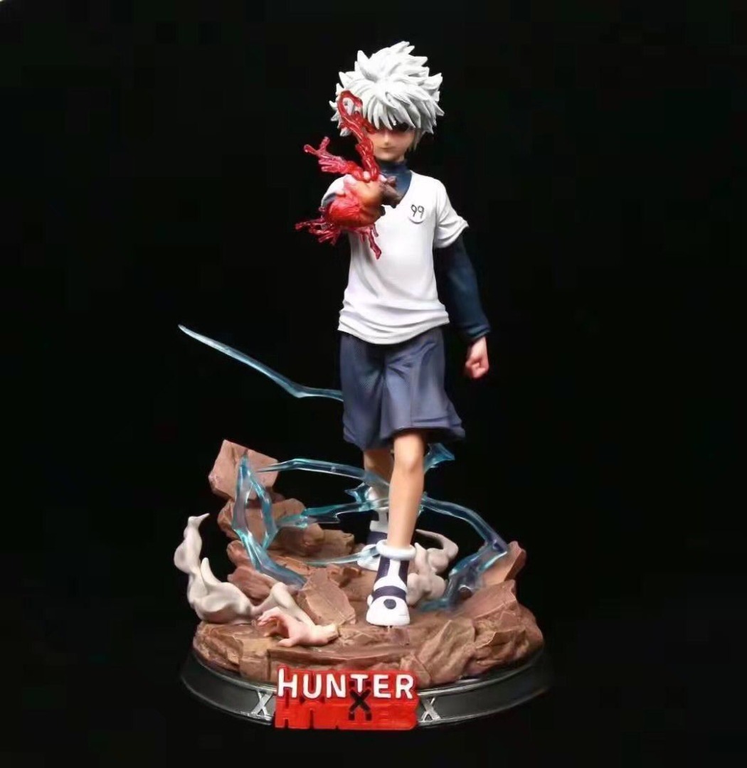 Anime Hunter X Hunter Killua Zoldyck Number 99 Hunter Exam PVC Action ...