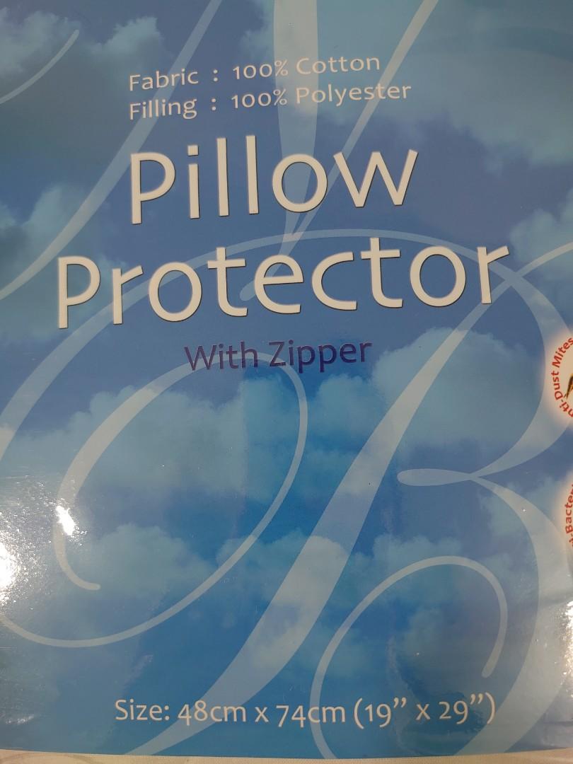 Anti dust mites pillow cover, Furniture & Home Living, Bedding & Towels