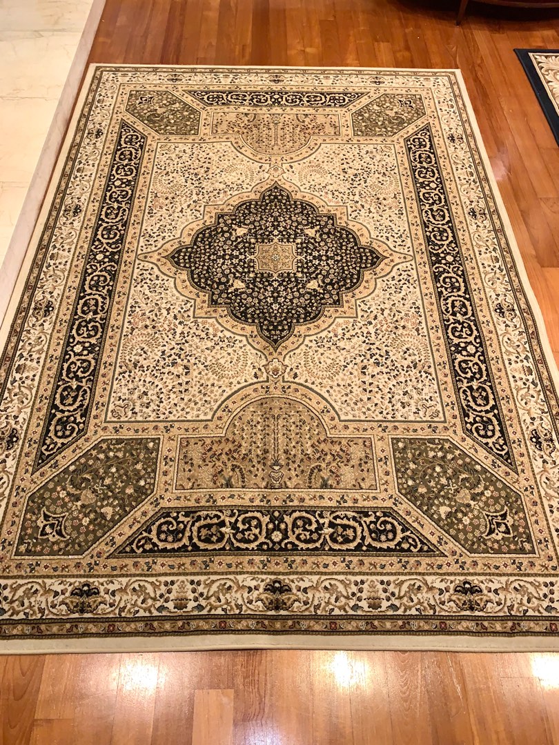 Arabic Design Carpet, Furniture & Home Living, Home Decor, Carpets, Mats & Flooring on Carousell
