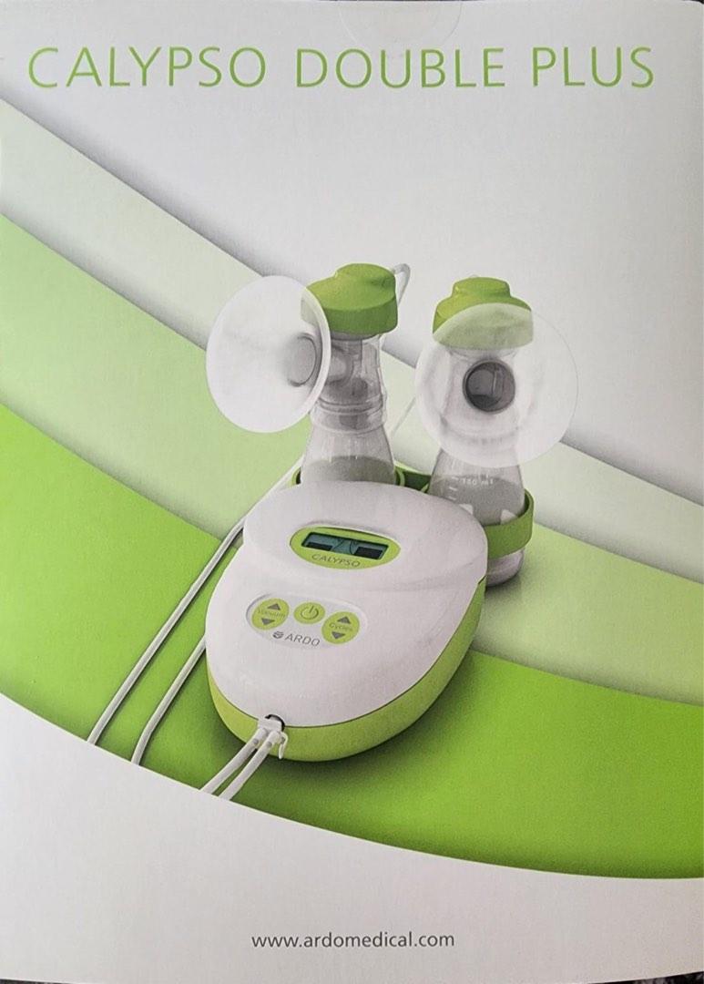 in very good used condition.  Calypso double plus breast pump with extras 