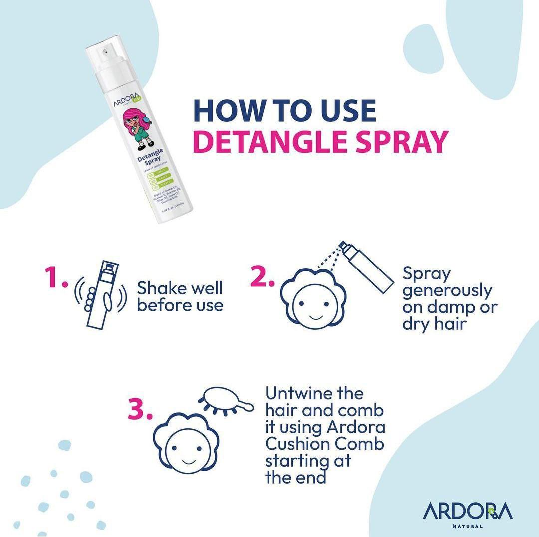 Ardora Detangle Spray, Babies & Kids, Bathing & Changing, Baby