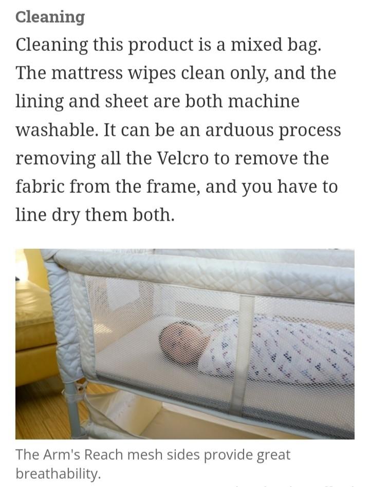 ARMS REACH CO SLEEPER CLASSIC), Babies & Kids, Baby Nursery & Kids Furniture, Children's Beds