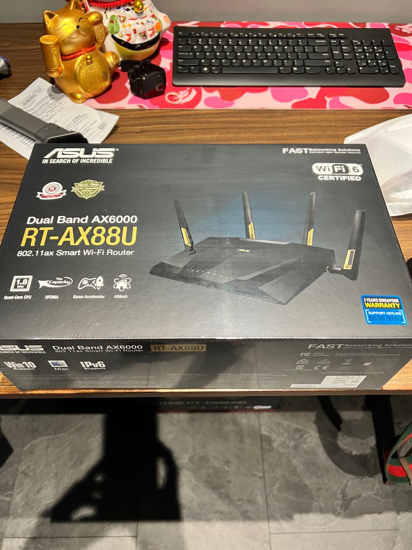 Asus RT AX88U, Computers & Tech, Parts & Accessories, Networking on ...