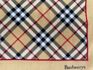Authentic burberrys handkerchief
