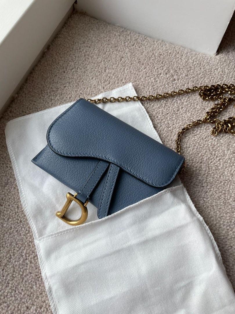 Authentic Dior Nano Saddle Pouch, Luxury, Bags & Wallets on Carousell