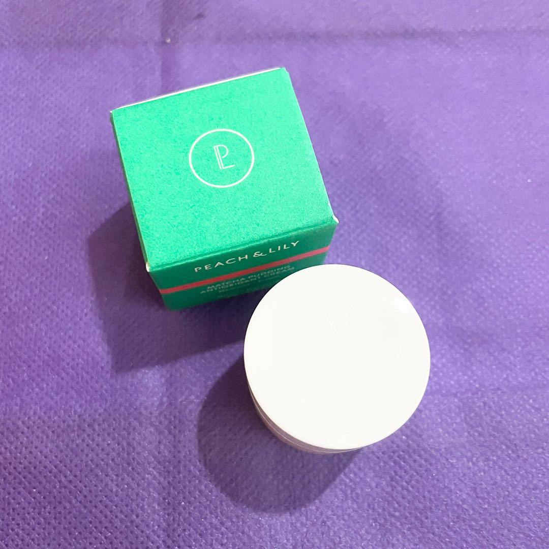AUTHENTIC Peach and lily matcha pudding antioxidant cream moisturizer (Category: Face Care) located in Pasig City. Submitted by vanityboutique (Listing ID 1184997015, Image 3). Description: Pm for more details 6ml boxed Brand new and authentic Selling low and affordable One of the best selling brands in the makeup skincare perfume world .