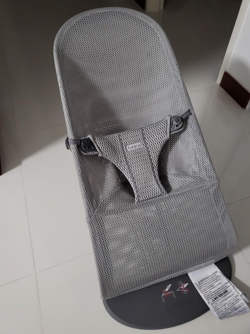 Baby Bjorn Bouncer Bliss Mesh in Grey, Babies & Kids, Baby Nursery