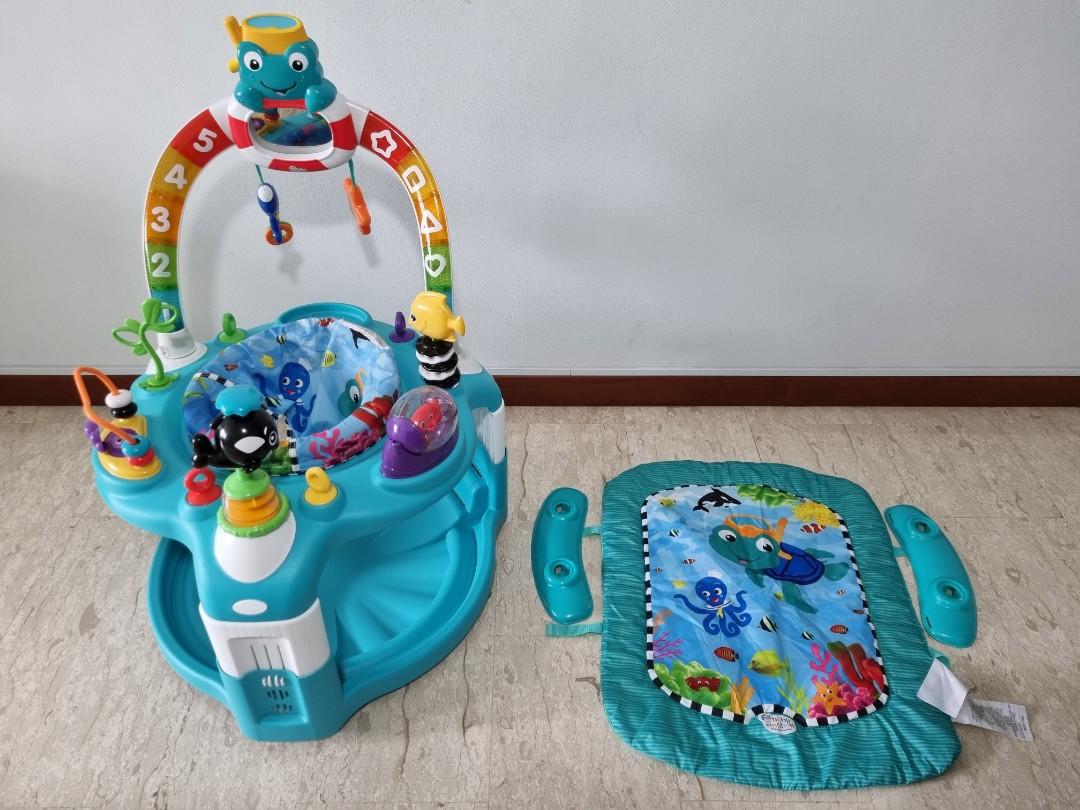 Baby Einstein activity saucer with playmat, Babies & Kids, Infant