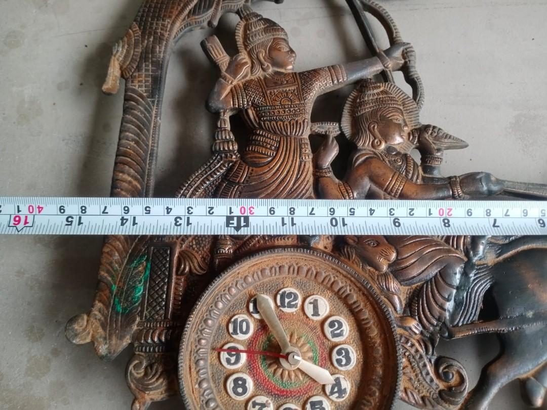 Bagavad Gita - Krishna Arjun Upachara - wall decorative - vintage ...