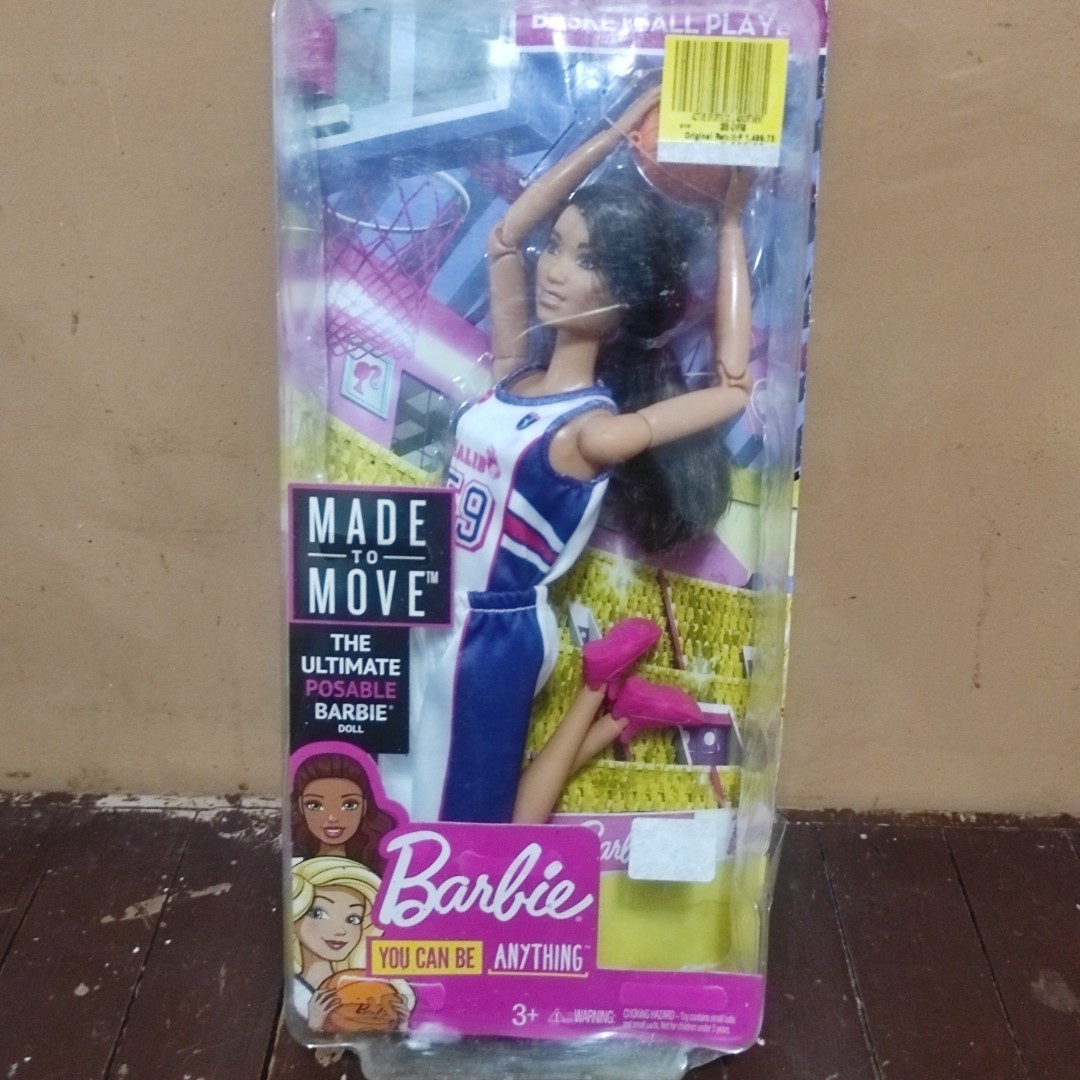 Barbie Made To Move Basketball Player Doll, Brunette | atelier-yuwa.ciao.jp
