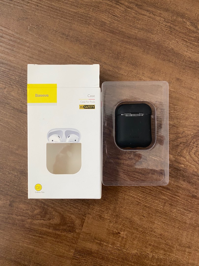 Baseus AirPods case black, Mobile Phones & Gadgets, Mobile & Gadget