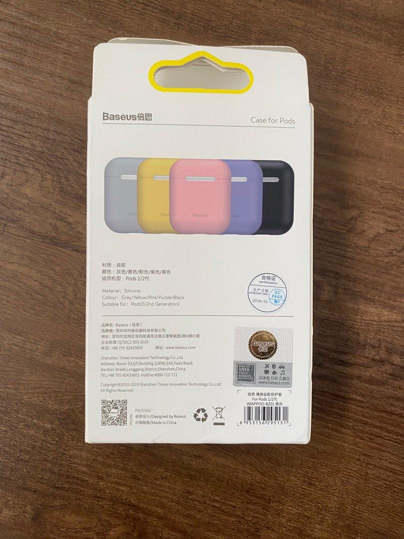 Baseus AirPods case black, Mobile Phones & Gadgets, Mobile & Gadget