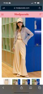 BAYTON PANTS - MITTENS CREAM [BY MODPARADE]