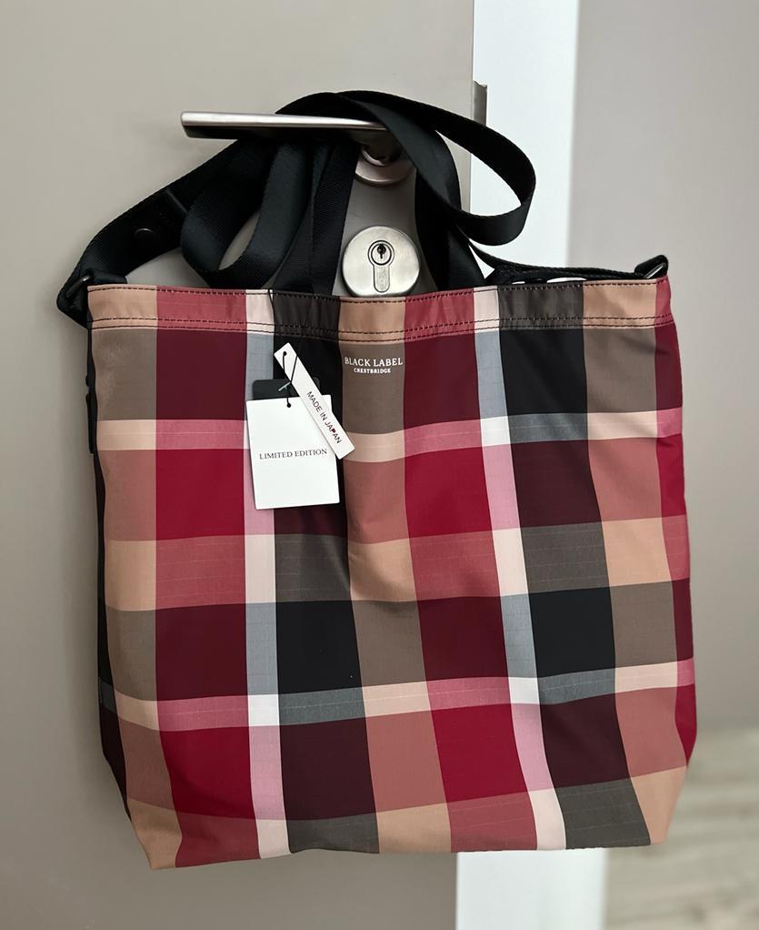 Crestbridge / Blue Label / Black Label tote bag with sling (made in Japan)
