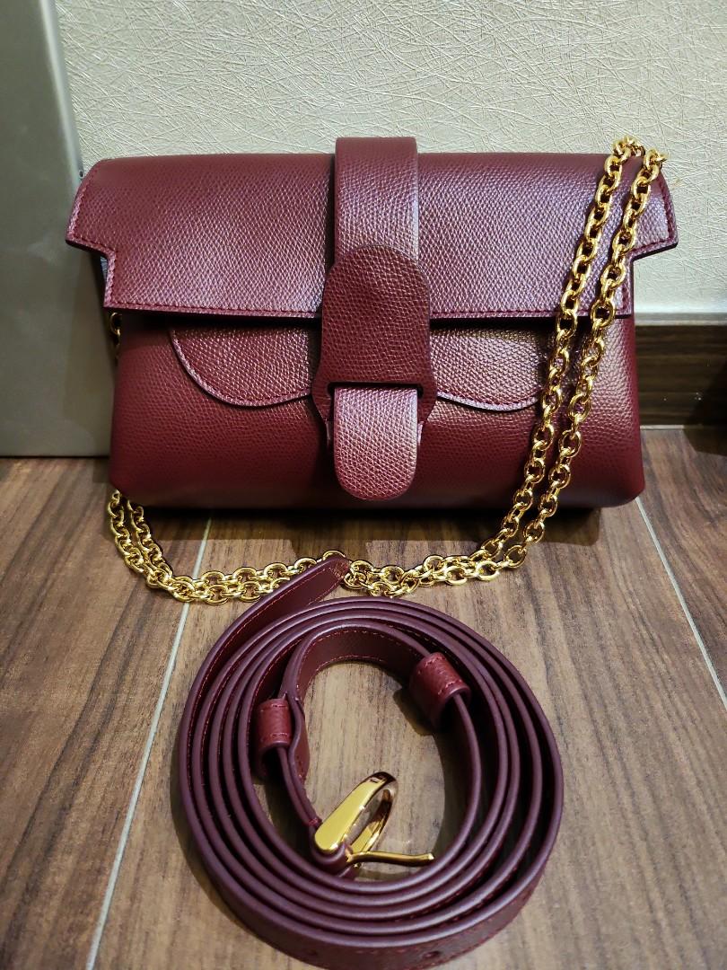 Leather bag Senreve Burgundy in Leather - 32239300