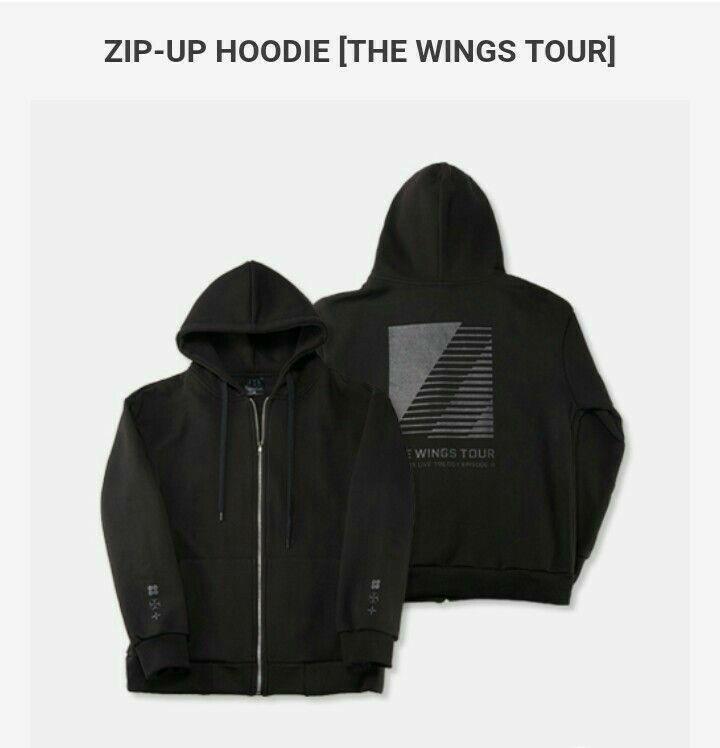Wings tour hoodie top
