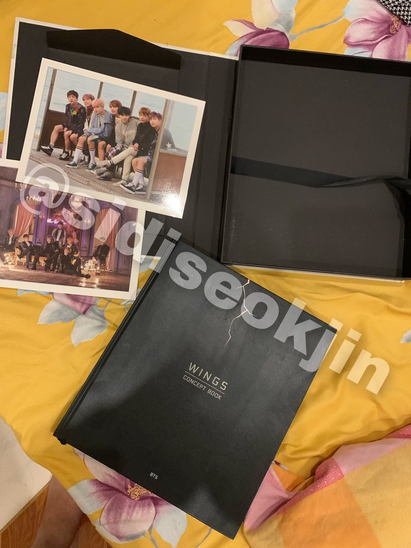bts wings concept photobook cpb, Hobbies & Toys, Memorabilia