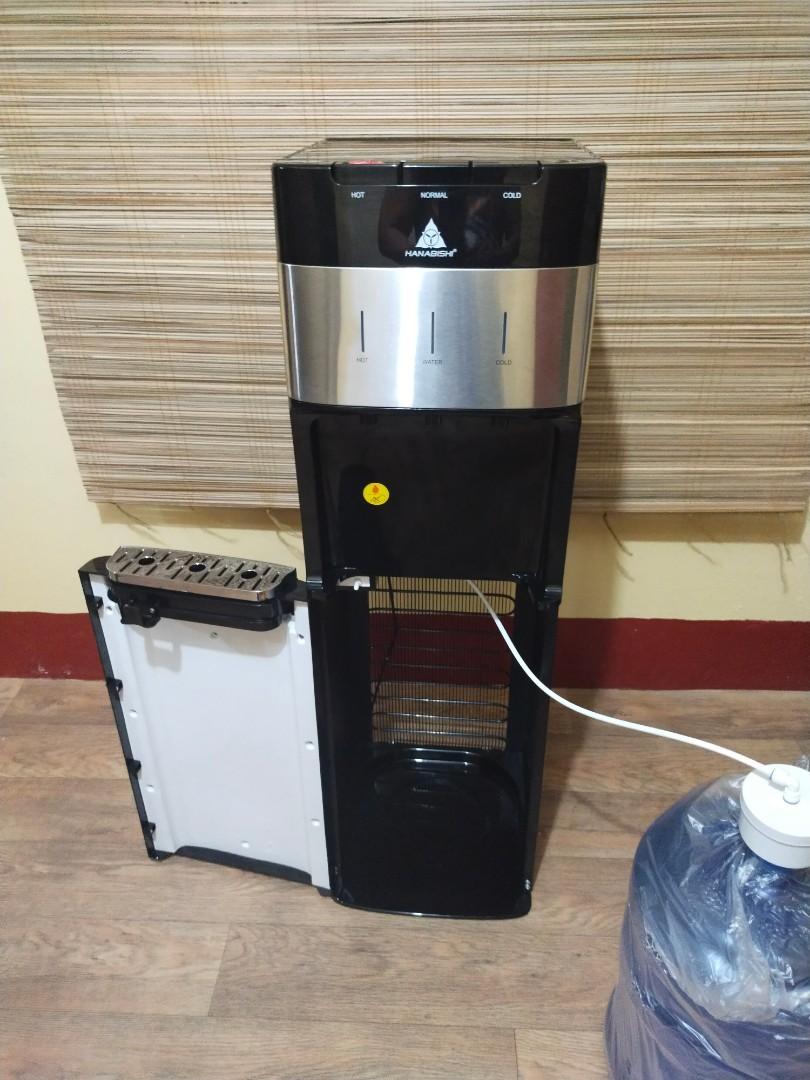 Bottom load Hanabishi Water Dispenser HFSWD900BL, TV & Home Appliances