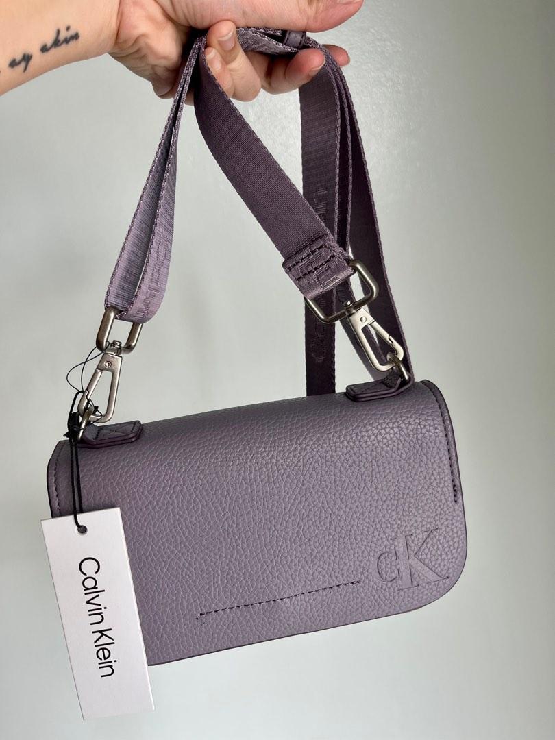 Calvin Klein Purple Small Adjustable Crossbody Bag, Women's Fashion, Bags &  Wallets, Cross-body Bags on Carousell