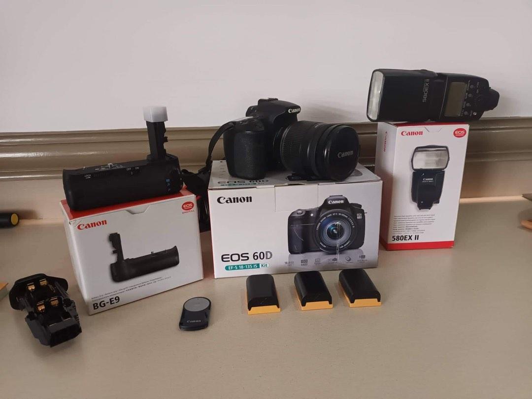 CANON EOS 60D BUNDLE (Category: Cameras) located in Cebu City. Submitted by delonsonlineshop (Listing ID 1184904516, Image 1). Description: Preloved. Well taken care of. Like New. Reason for Selling: Upgrade Everything in the photo is included. Location: Cebu City MOP: Gcash, Online Bank Transfer, Cash.