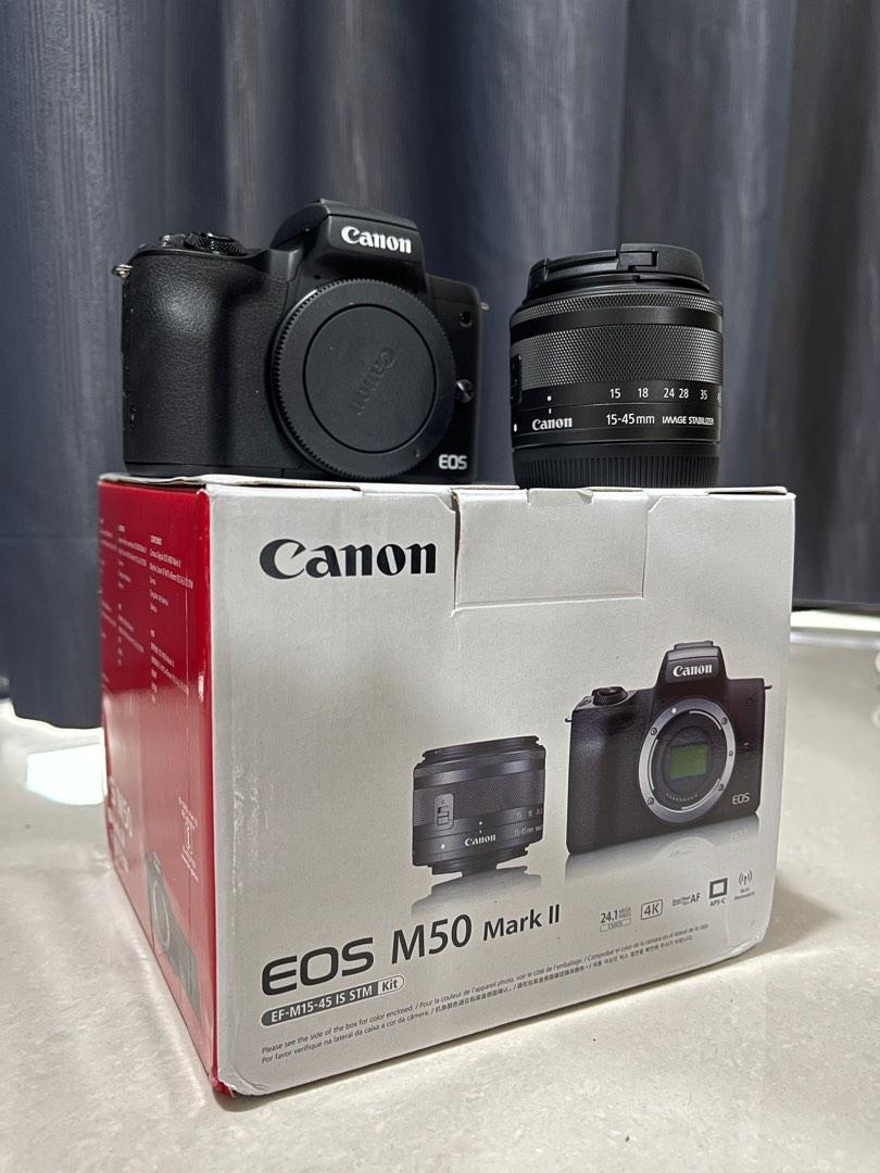 Canon EOS M50 Mark ii, Photography, Cameras on Carousell