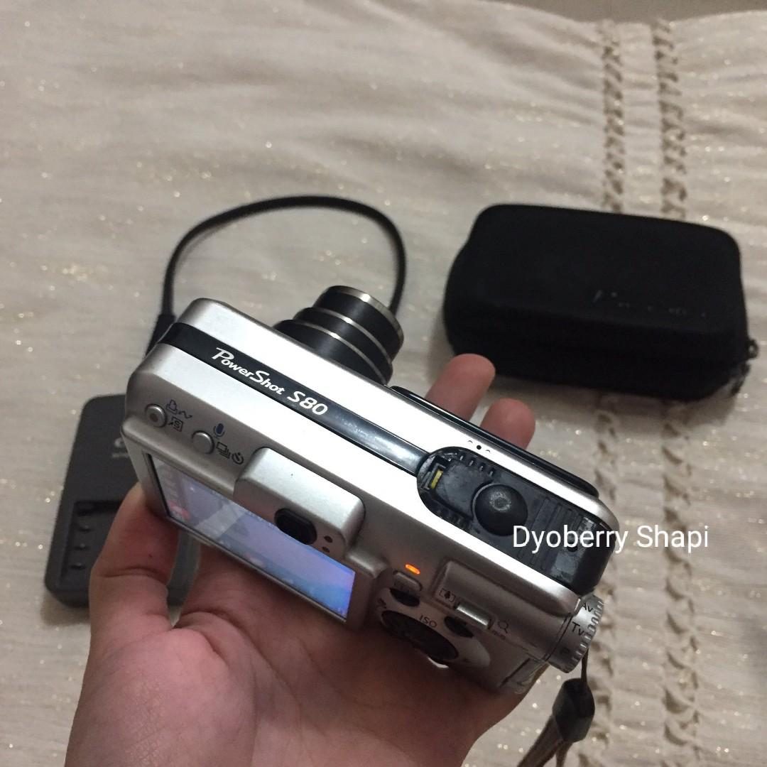 Canon Powershot s80 Rare Vintage Digital Camera, Photography, Cameras