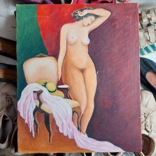 CANVAS PAINTING NAKED WOMEN