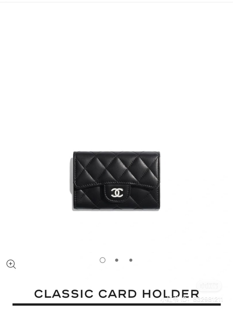 Chanel Card Holder caviar gold hardware, Women's Fashion, Bags