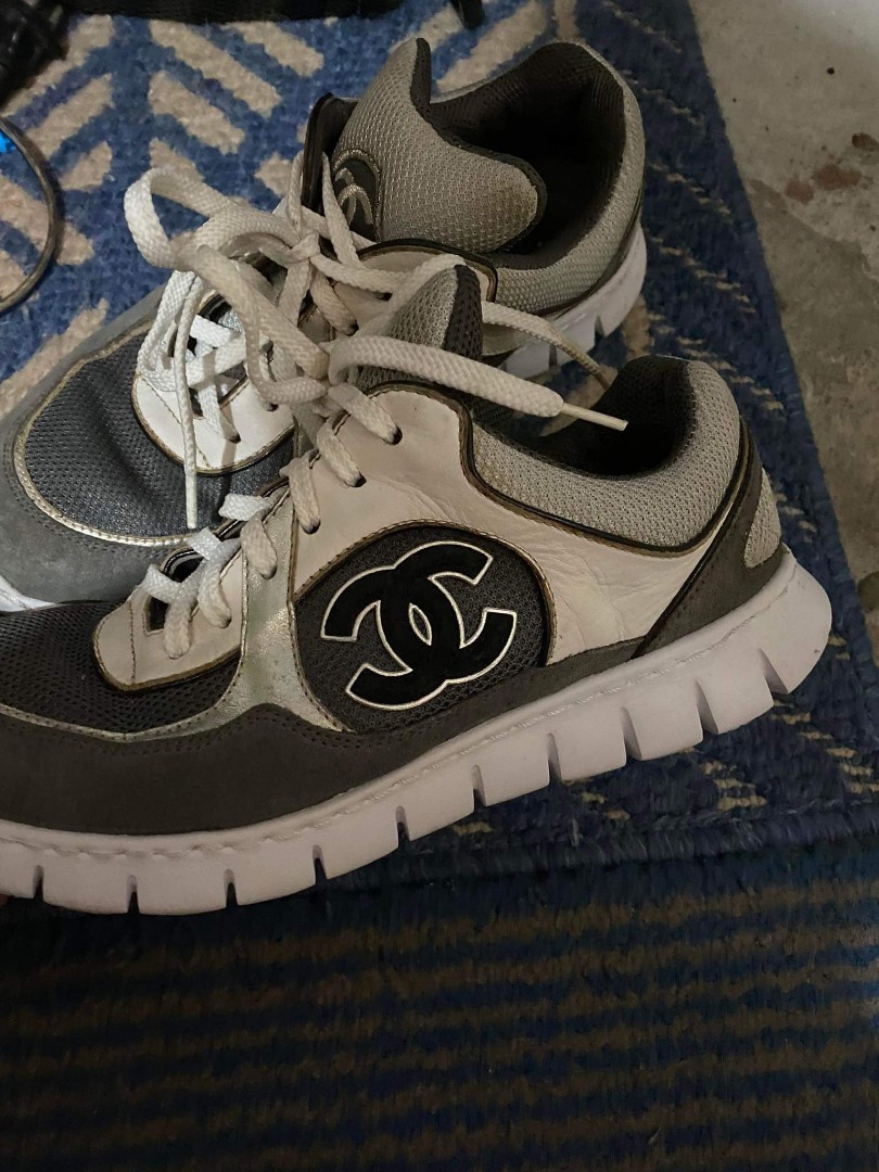Authentic chanel rubber shoes Womens Fashion Footwear Sneakers on  Carousell