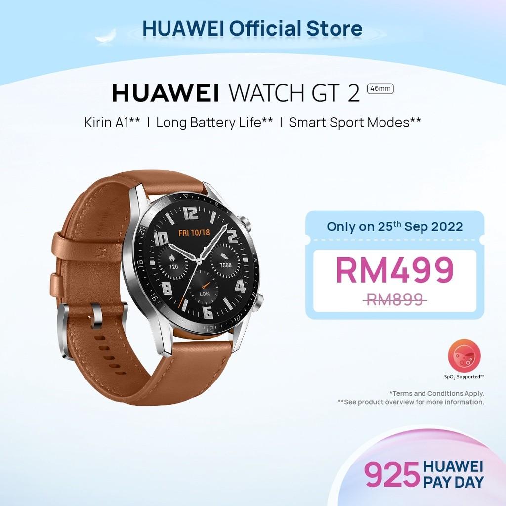 Huawei GT2 Smart Watch, Men's Fashion, Watches & Accessories, Watches on  Carousell