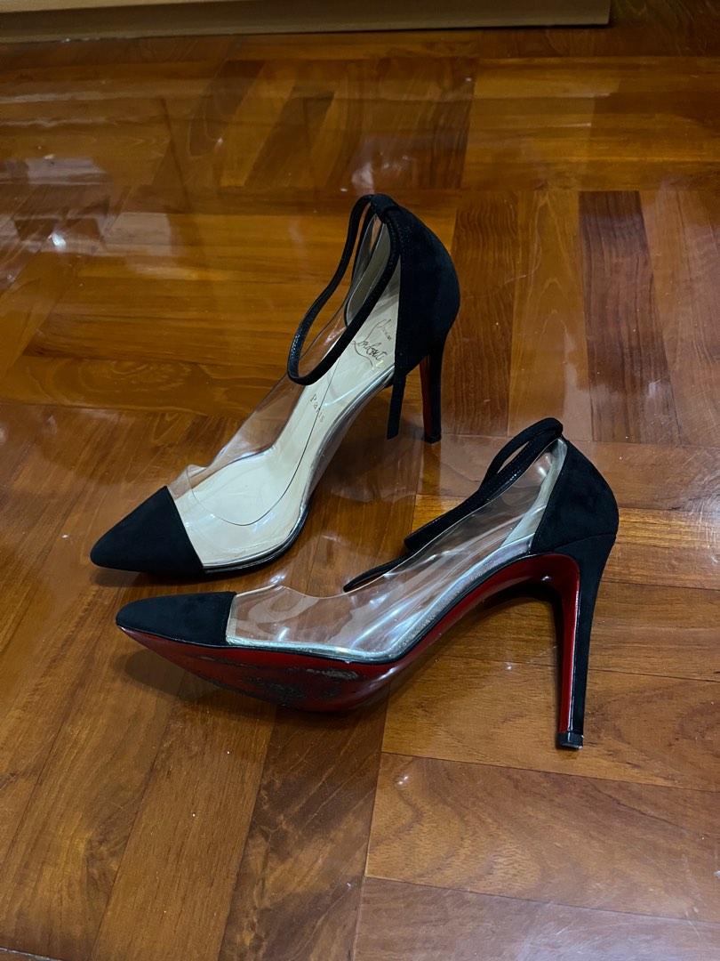 Christian Louboutin Plexi Heels 38 Carousell