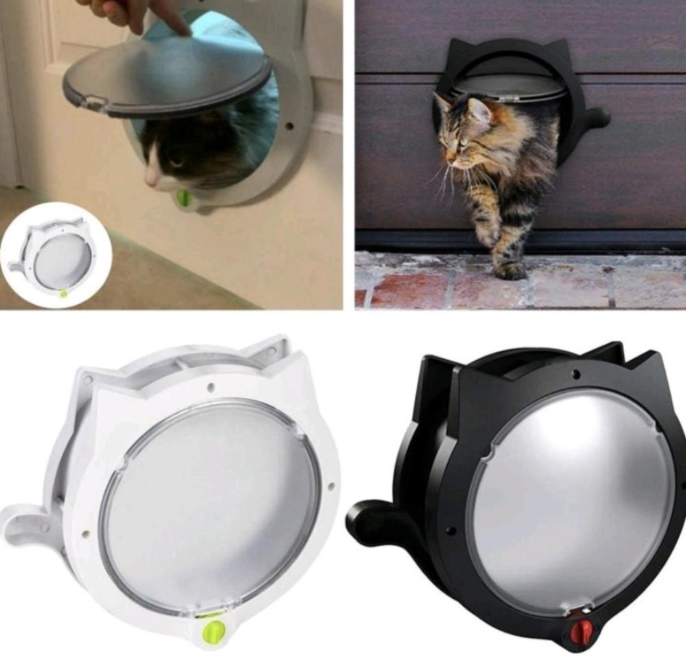 Circular 2025 cat flap