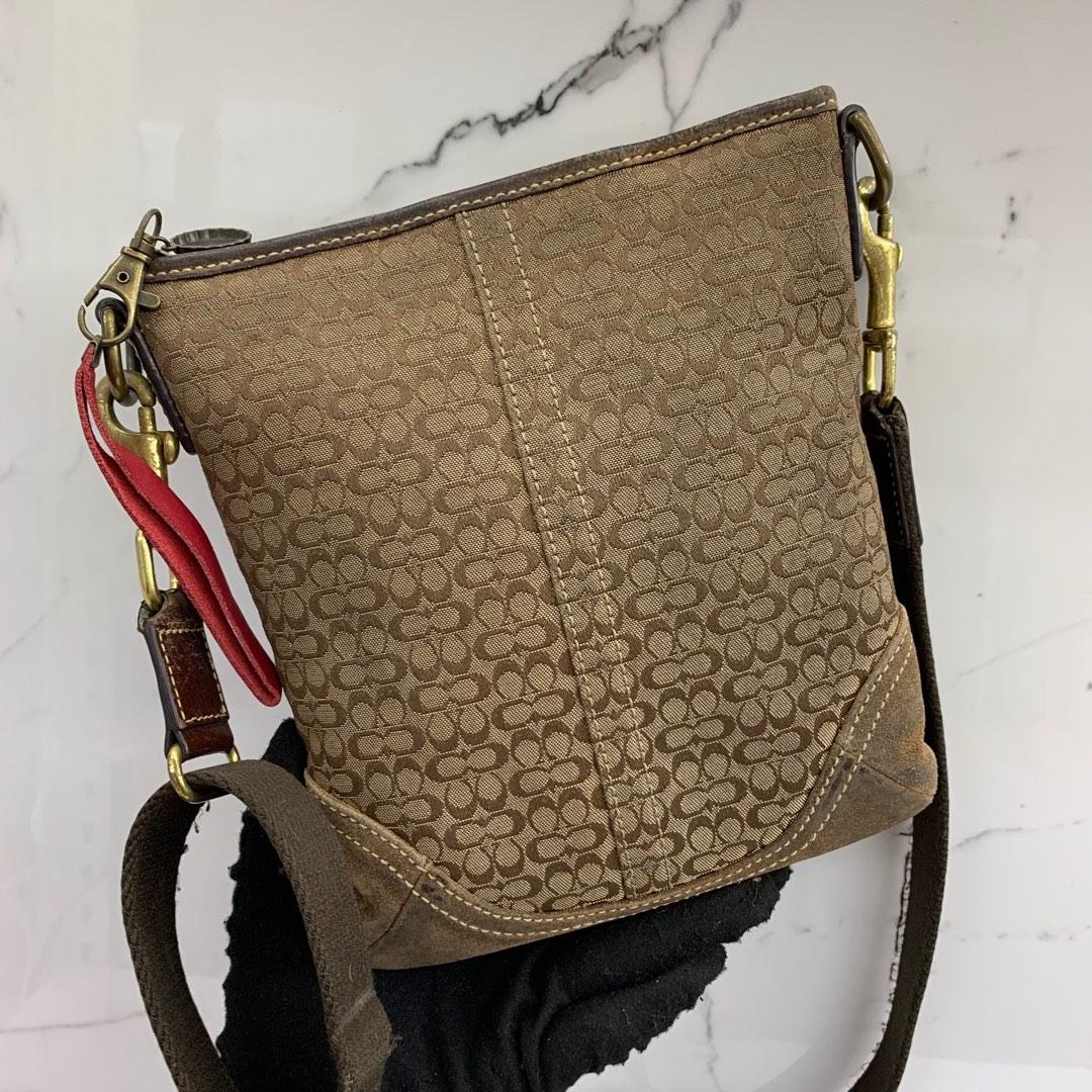 [RESERVED] COACH CANVAS CROSSBODY BAG 227021827 , Women's Fashion