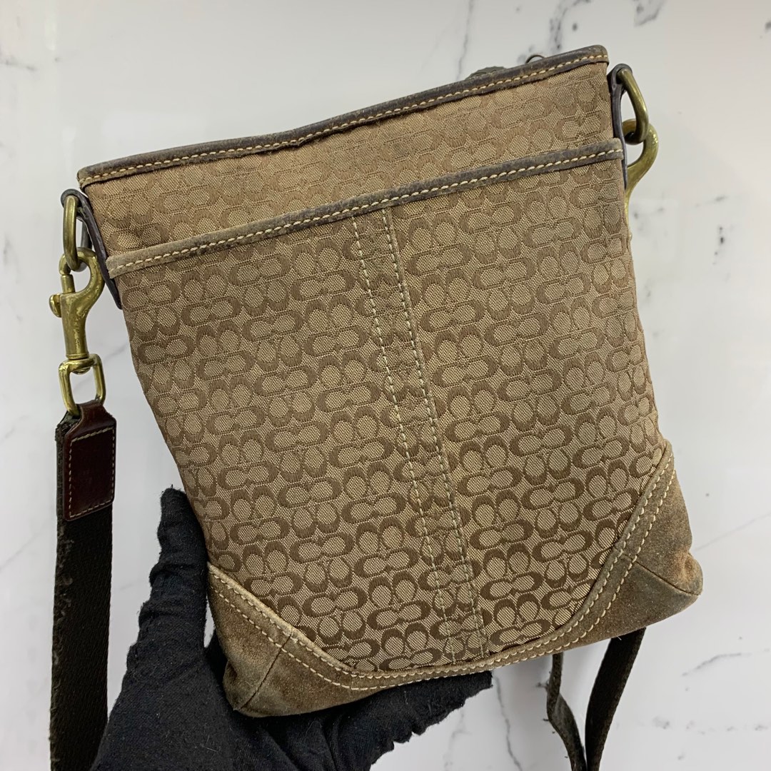 [RESERVED] COACH CANVAS CROSSBODY BAG 227021827 , Women's Fashion