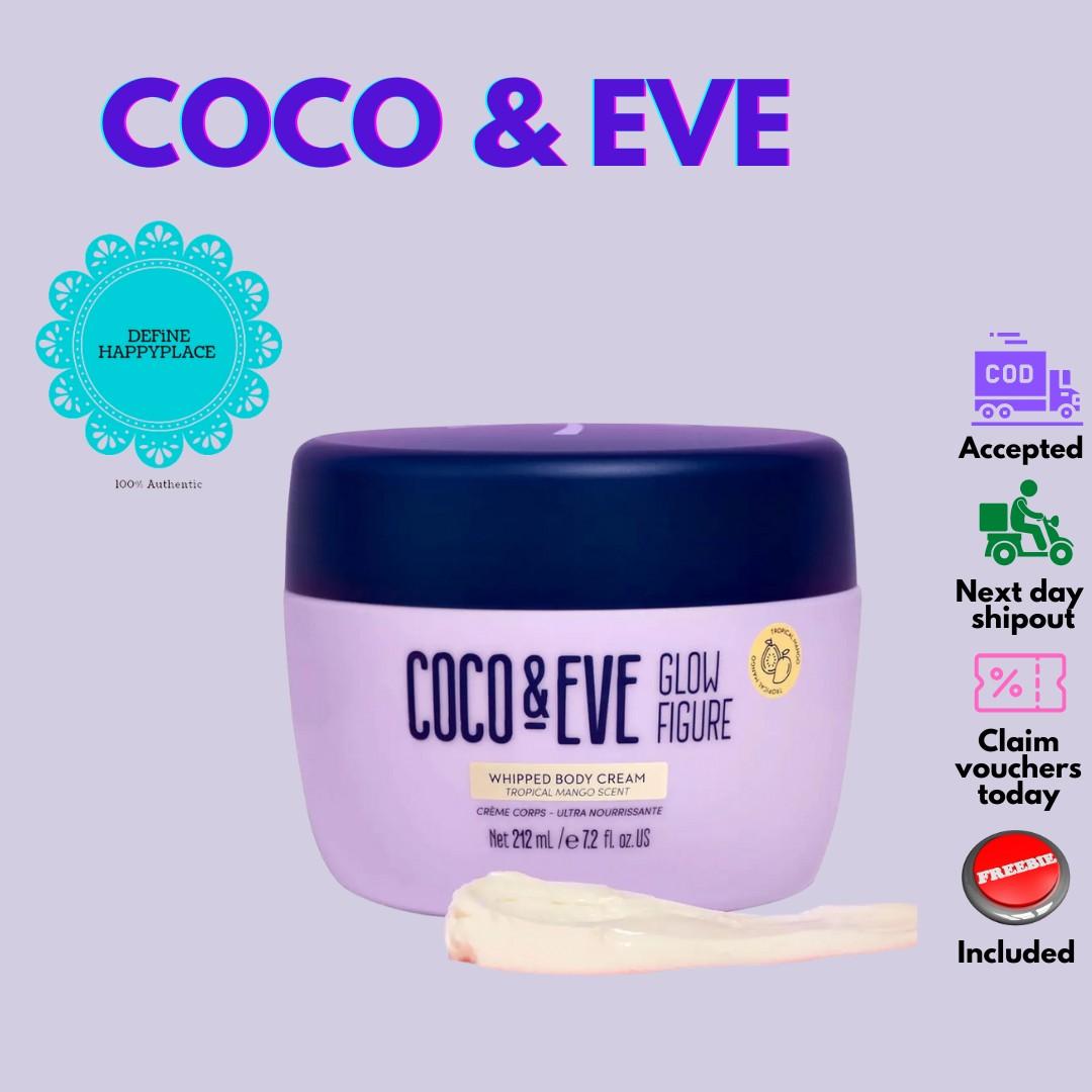 Coco and Eve Whipped Body Cream Tropical Mango Scent, Beauty & Personal