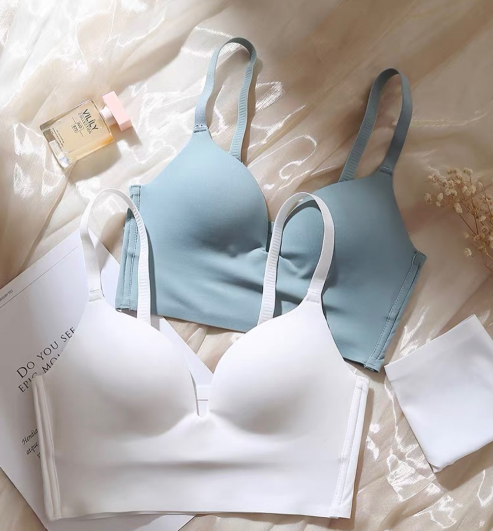 2 Pcs Comfortable Non Wired Bra, Women's Fashion, New Undergarments &  Loungewear on Carousell