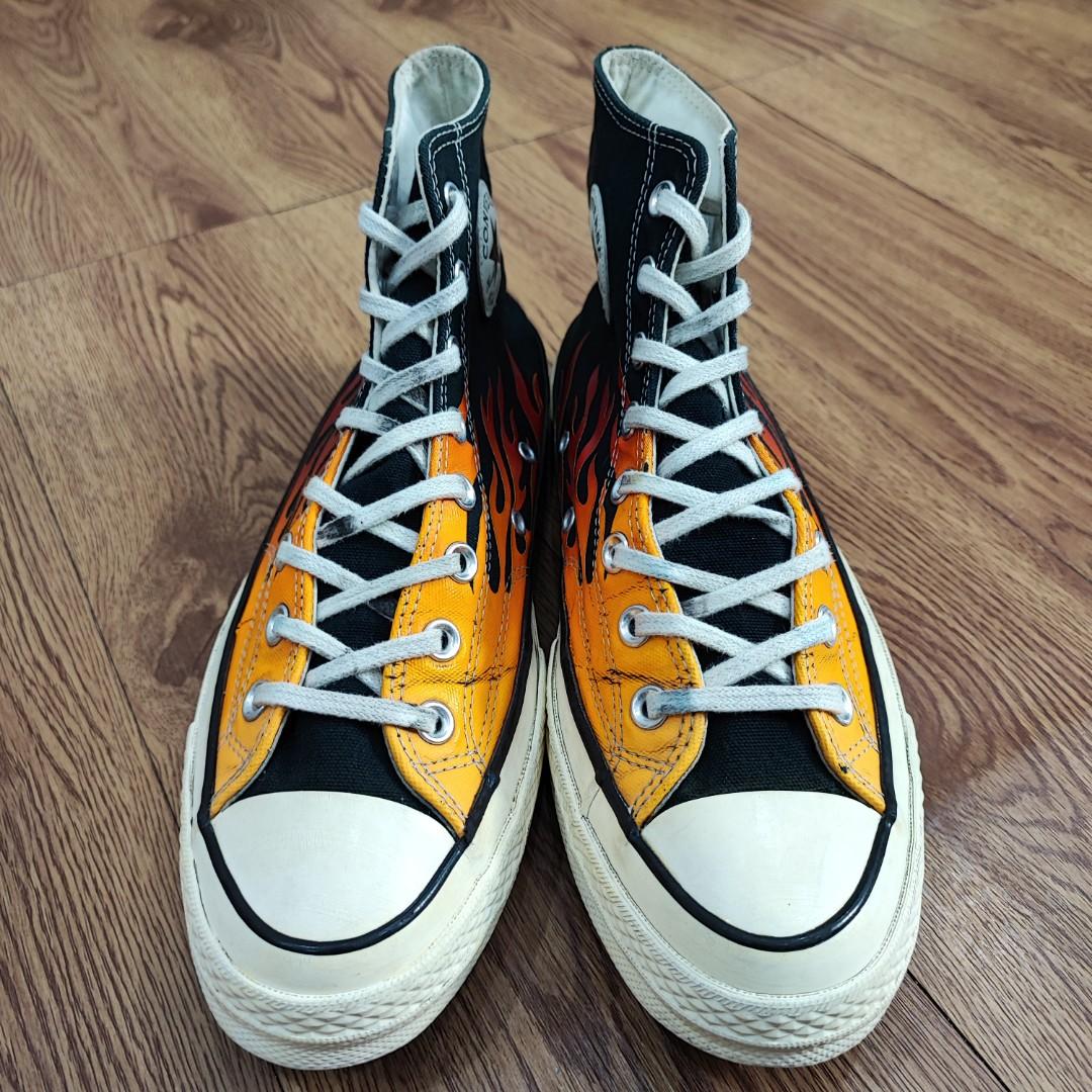 Converse flame sneakers shop