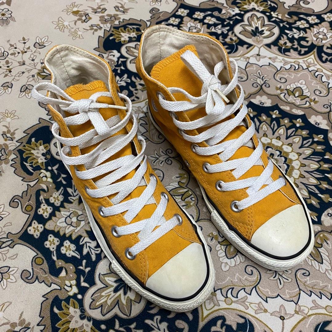 Converse yellow high outlet